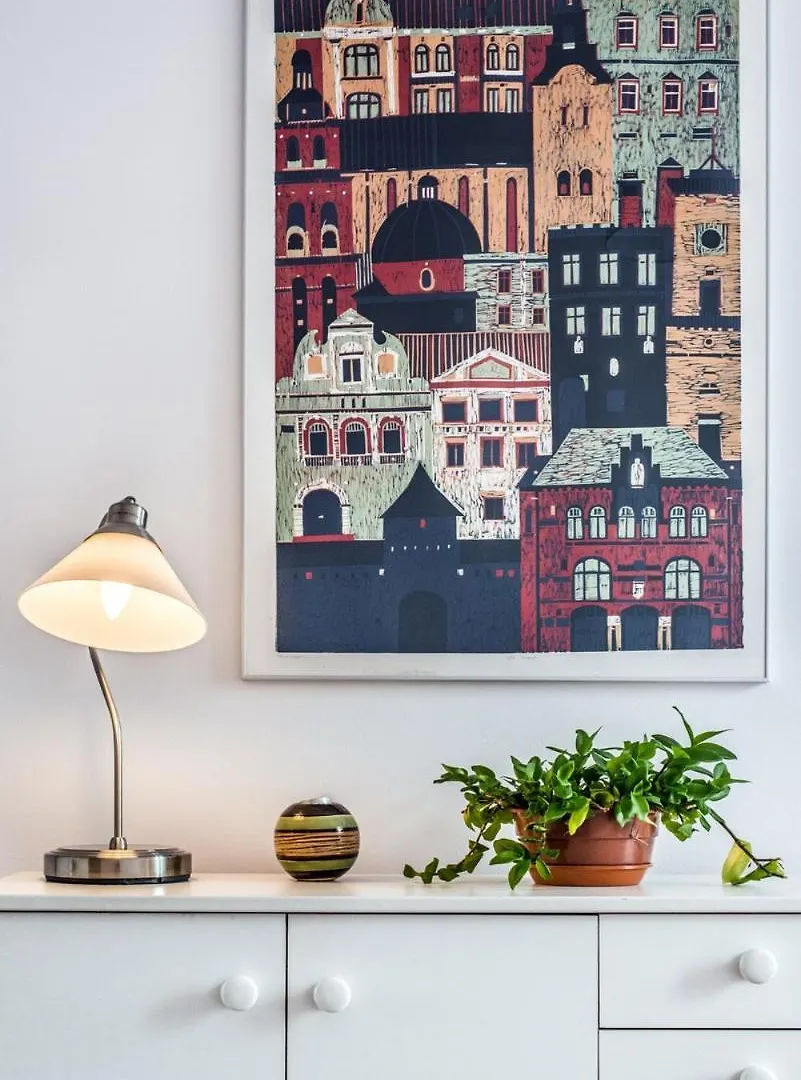 Апартаменты Lts Rent Comfortable River View & Art, Four Rooms Гданьск Польша