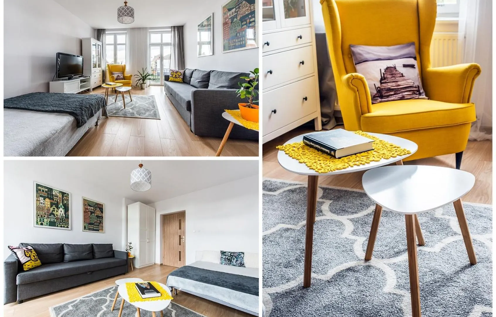 Lts Rent Comfortable River View & Art, Four Rooms Гданьск 0*,