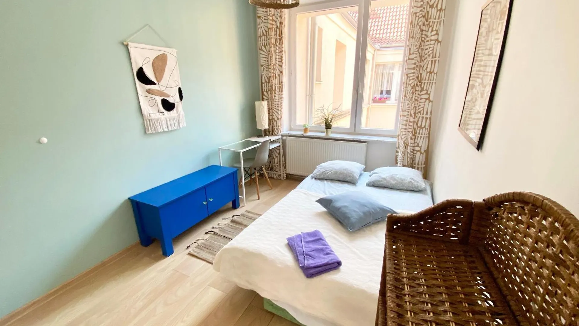Lts Rent Comfortable River View & Art, Four Rooms Гданьск Апартаменты