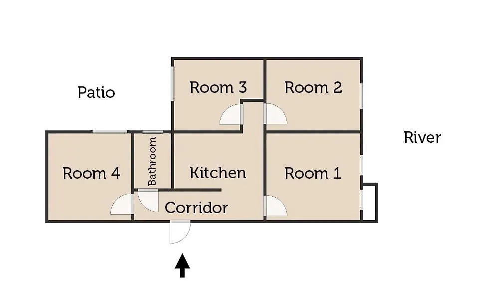 Апартаменты Lts Rent Comfortable River View & Art, Four Rooms Гданьск